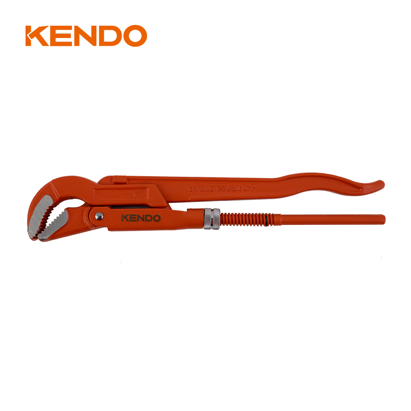 45° 벤트 노즈 파이프 렌치