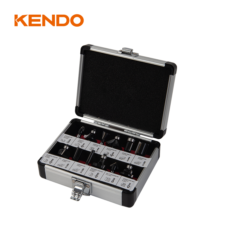 12pc 혼합 라우터 비트 세트