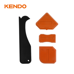 4pc 닦아 고무 스크레이퍼 세트