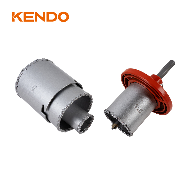 6개 카바이드 그릿 홀쏘 세트