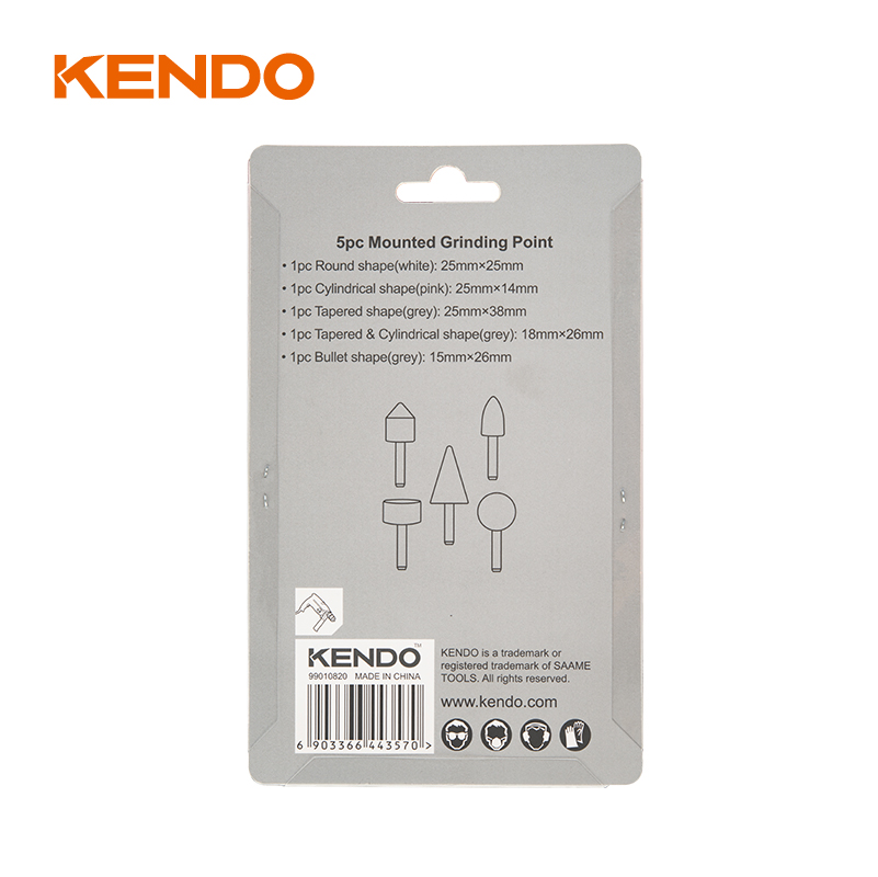5개 장착형 그라인딩 포인트 세트