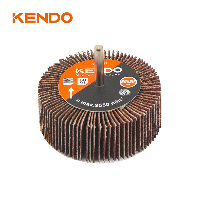 샤프트가 있는 플랩 휠